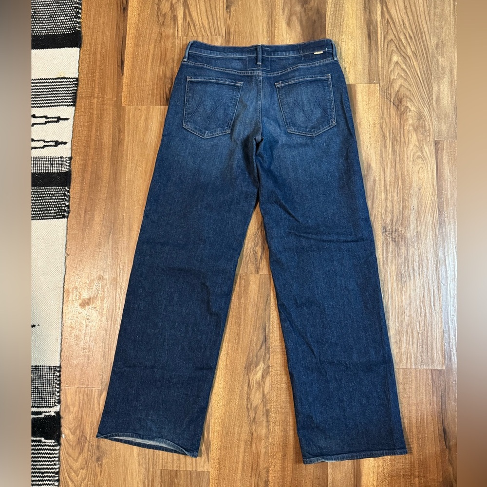 MOTHER Superior The Down Low Spinner Heel Jeans Digital Underground 31 - Picture 7 of 11